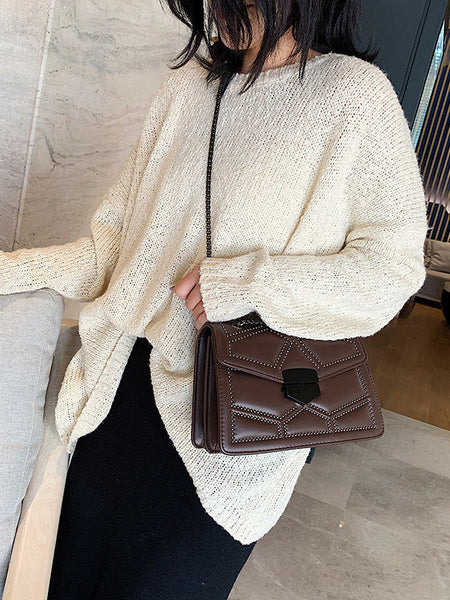 Modish Quilted Shoulder Bag - Opulent Empire