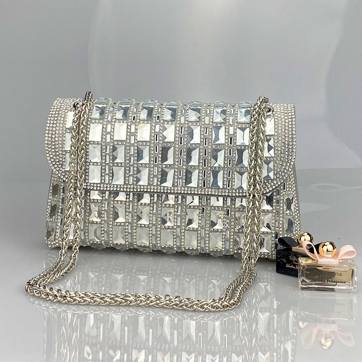 Ayesha — Gemstones Clutch Bag, alternate view 3