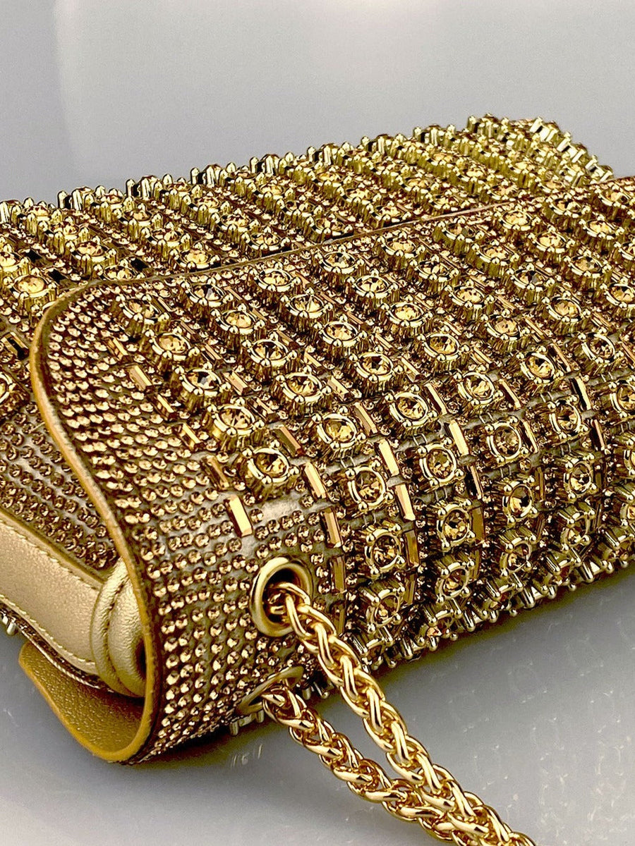 Chantal Diamond Clutch Bag - Opulent Empire