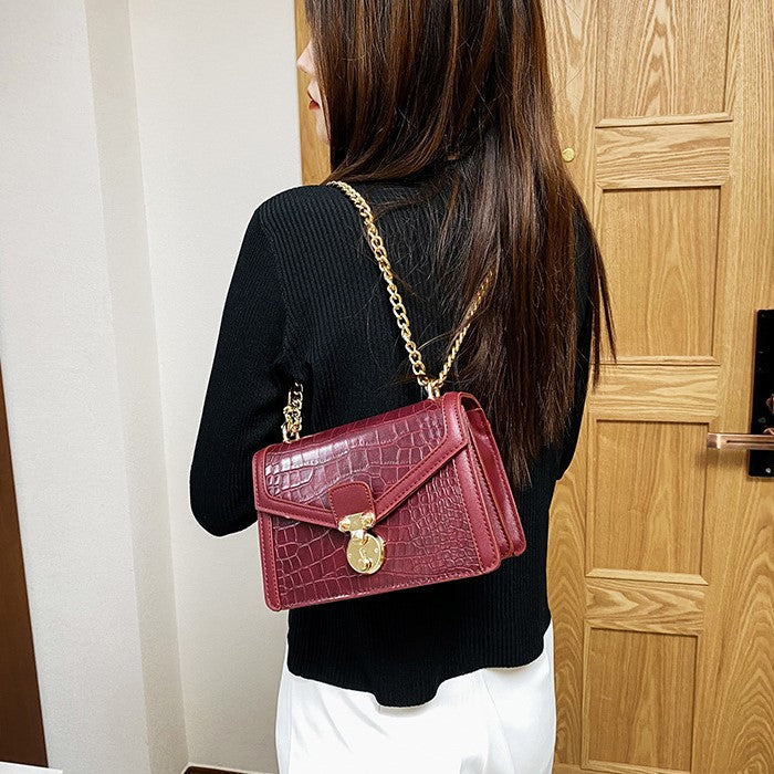 Emily — Crocodile Crossbody Bag, alternate view 5