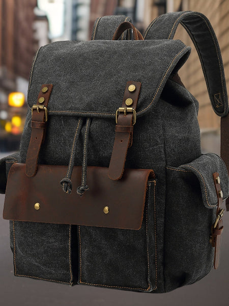 Oliver™ | Rugged Canvas Backpack