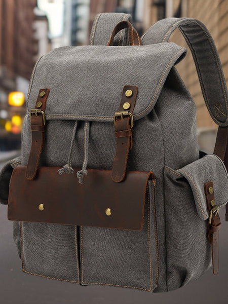 Oliver™ | Rugged Canvas Backpack