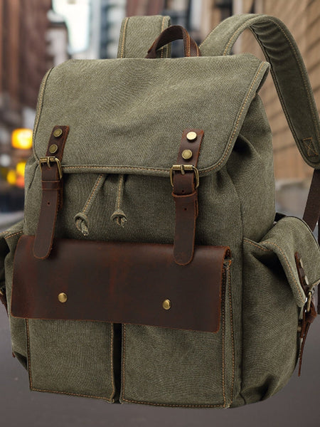 Oliver™ | Rugged Canvas Backpack