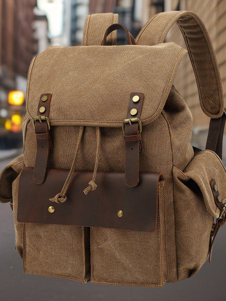 Oliver™ | Rugged Canvas Backpack