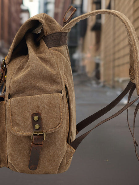 Oliver™ | Rugged Canvas Backpack