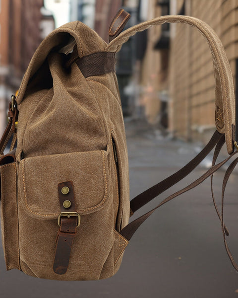 Oliver™ | Rugged Canvas Backpack