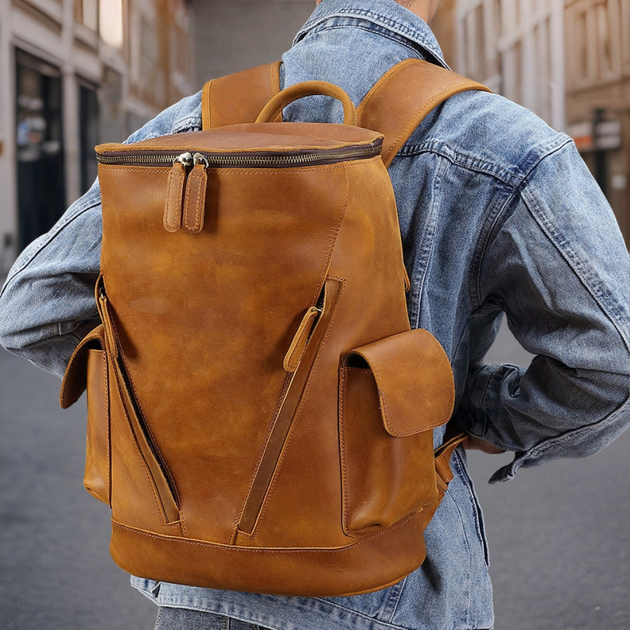 Owen™ — High-Quality Retro Backpack Men's Statement Handbag