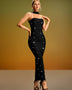 Sparkly Crystal Bandage Maxi Dress