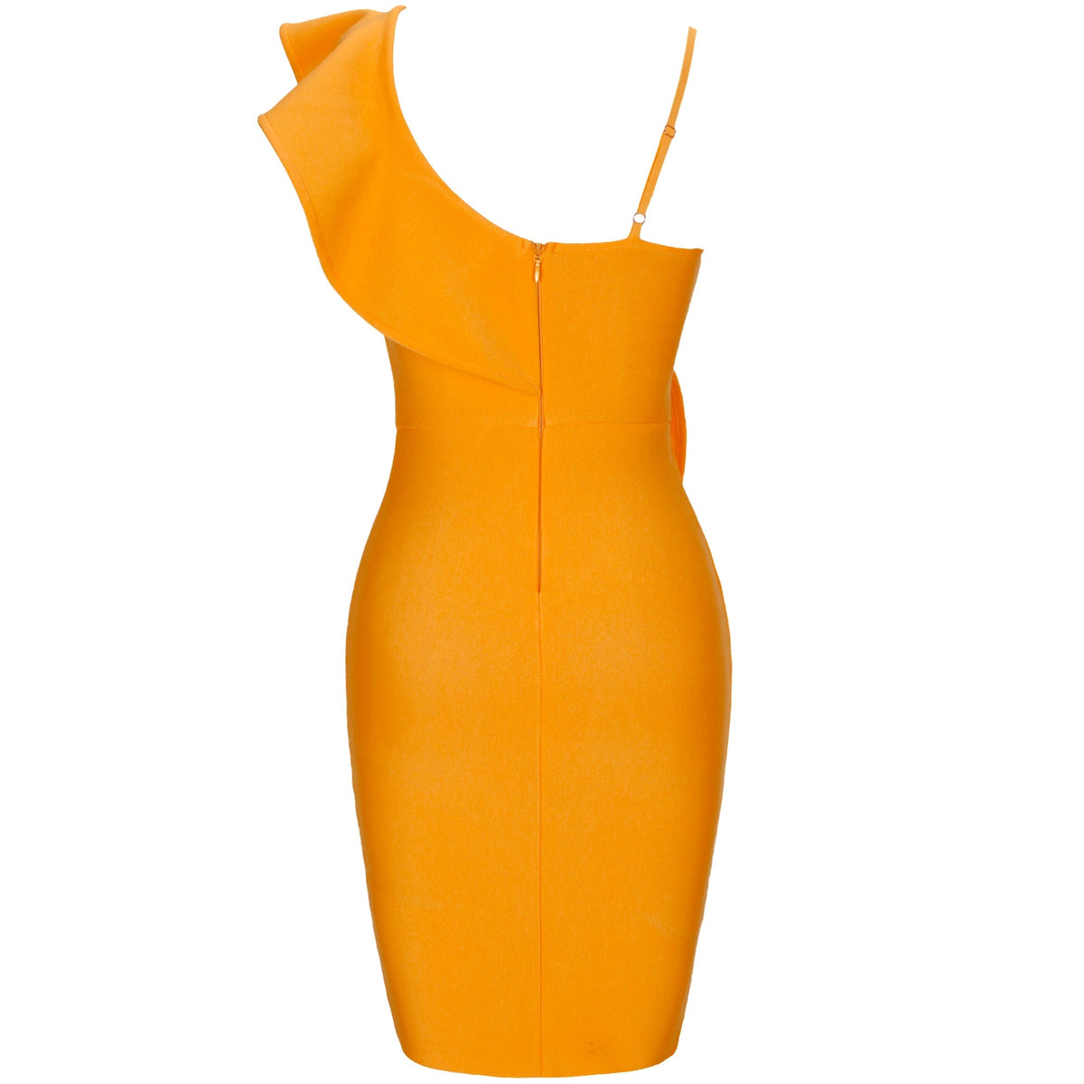 Emmeline Beaumont — Chic V-Neck Sleeveless Frill Mini Dress, alternate view 6
