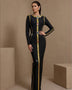 Gold-Pailletten, buntes Diamant-Verbandkleid