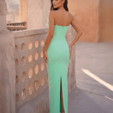 Ondine Rosier — Organza Floral Rhinestone Backless Bandage Dress, alternate view 7