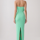 Ondine Rosier — Organza Floral Rhinestone Backless Bandage Dress, alternate view 3