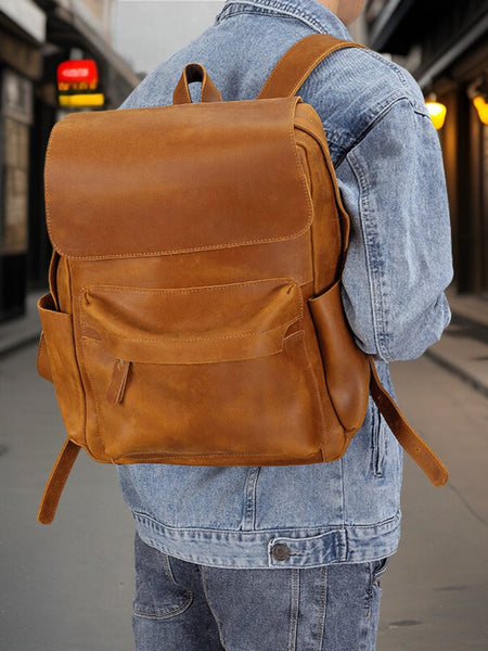 Quentin™ | Genuine Leather Backpack