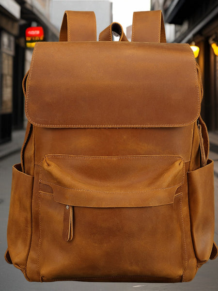 Quentin™ | Genuine Leather Backpack