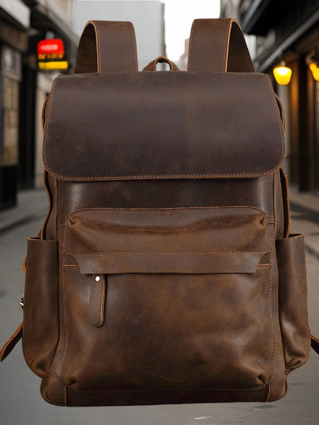 Quentin™ | Genuine Leather Backpack
