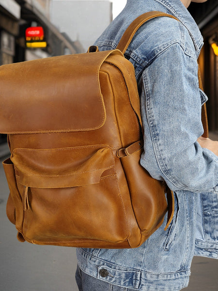 Quentin™ | Genuine Leather Backpack