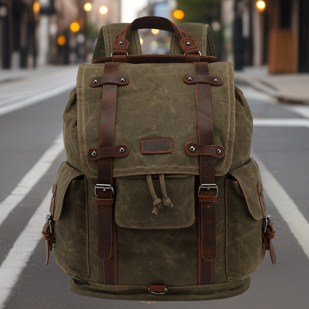 Quinlan™ — Rugged Outdoor Travel Backpack Men's Statement Handbag, alternate view 5