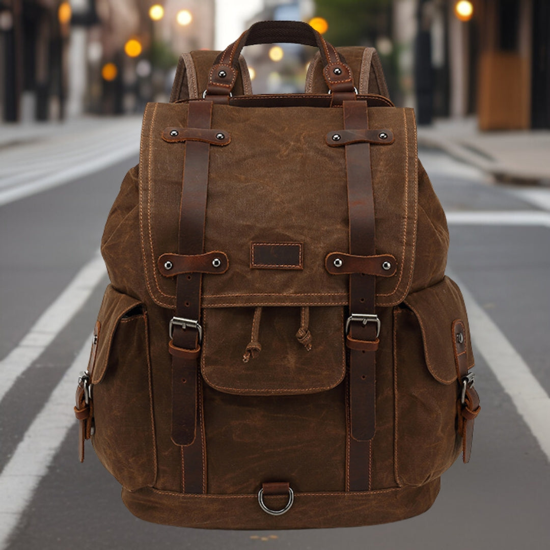 Quinlan™ — Rugged Outdoor Travel Backpack Men's Statement Handbag, alternate view 4