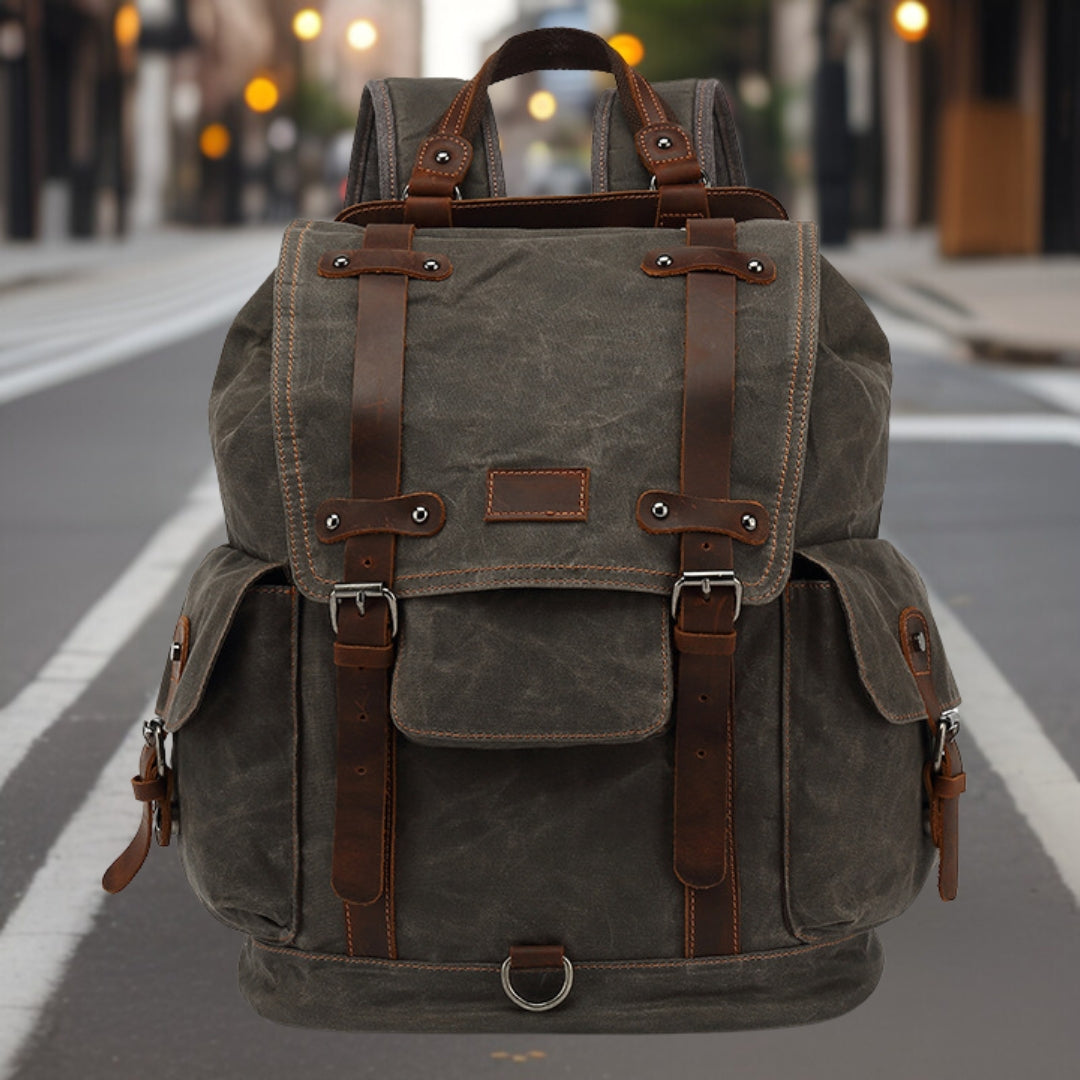 Quinlan™ — Rugged Outdoor Travel Backpack Men's Statement Handbag