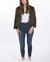 Chocolate Coney Fur Jacket