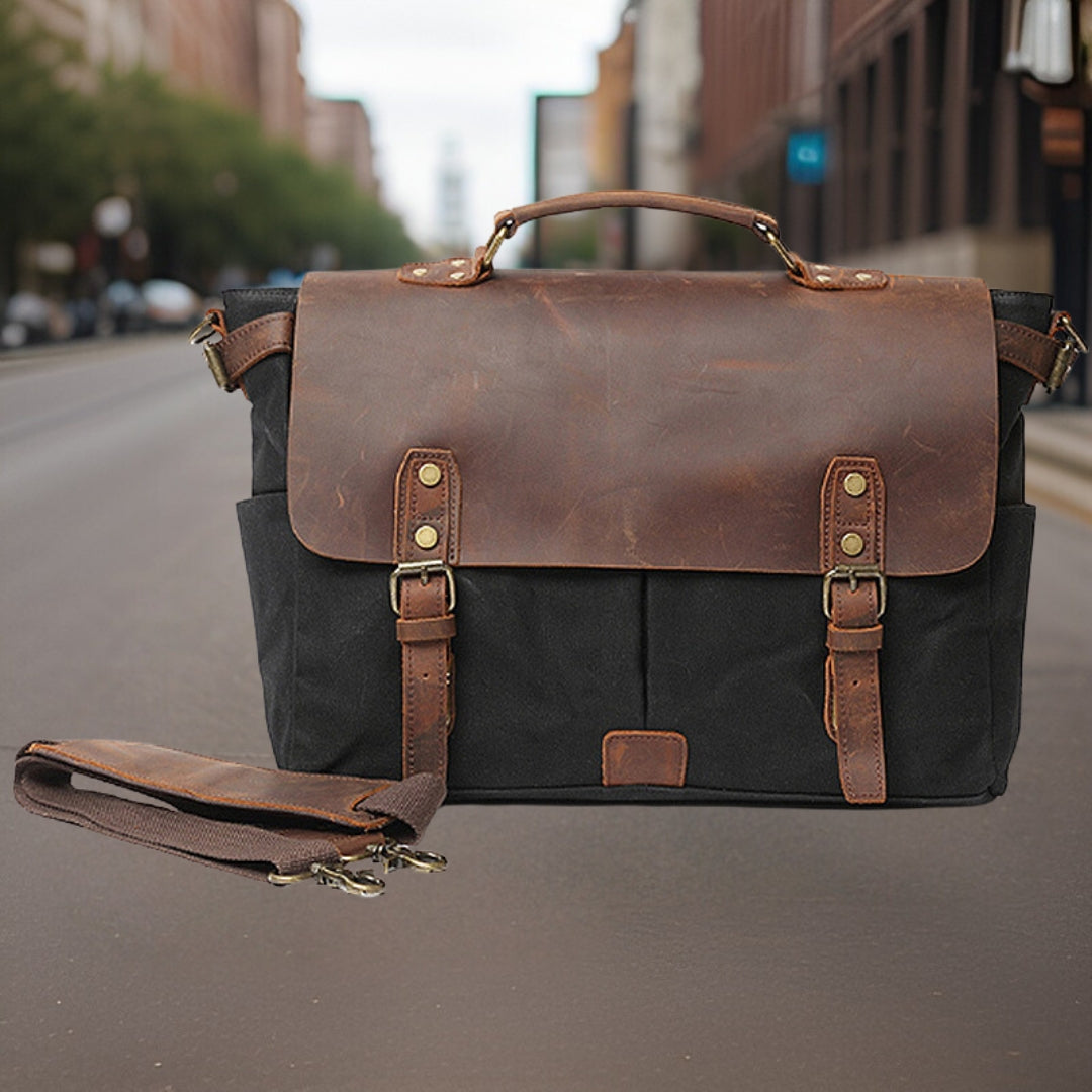 Riley™ — Trendy Canvas Tote Bag, alternate view 4