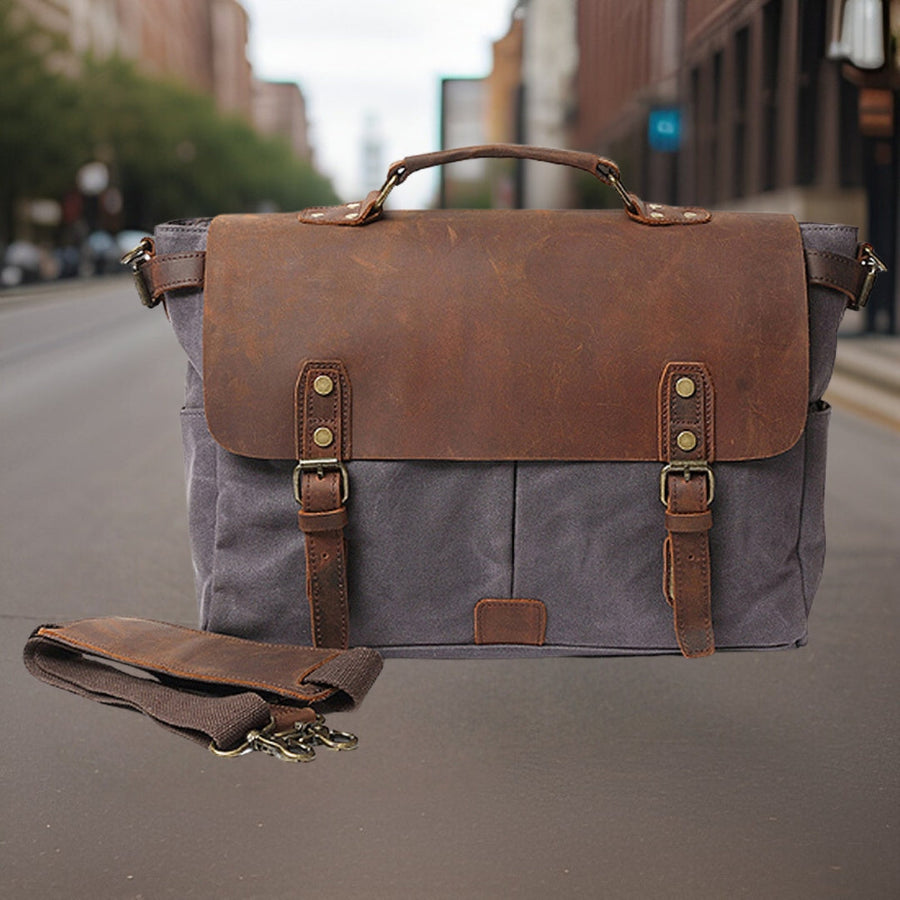 Riley™ — Trendy Canvas Tote Bag, alternate view 2