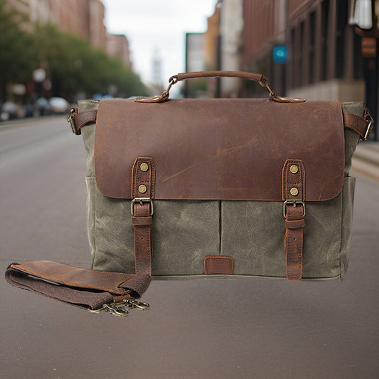 Riley™ | Trendy Canvas Tote Bag