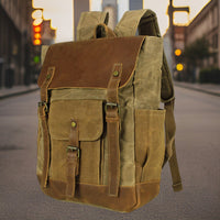 Sawyer™ — Durable Outdoor Canvas Backpack Men's Statement Handbag