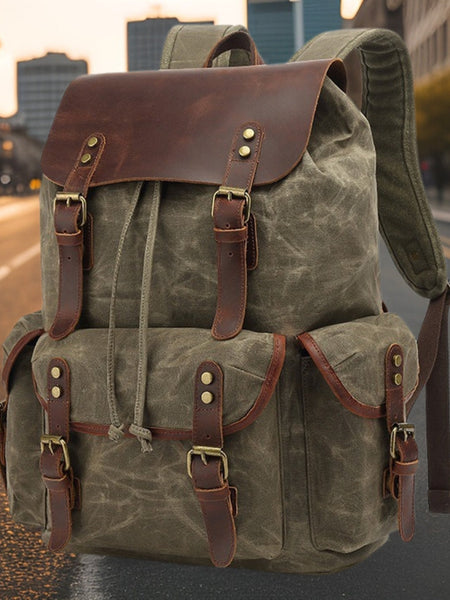 Theodore™ | Classic Canvas Backpack