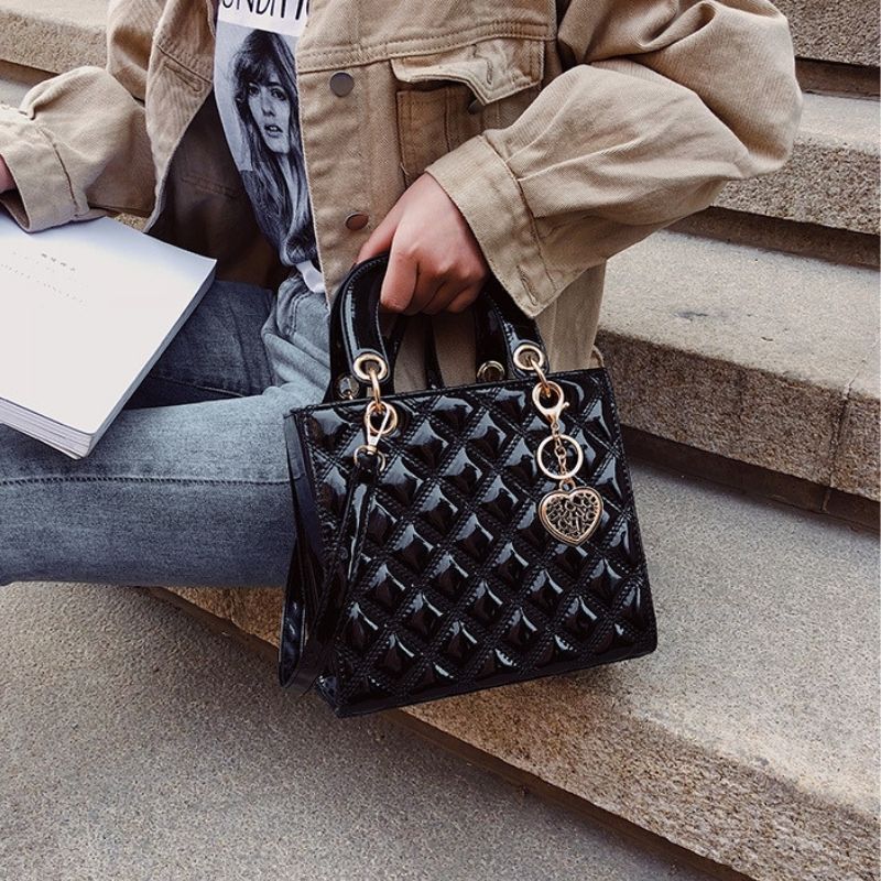 Quilted Shoulder Bag - Opulent Empire