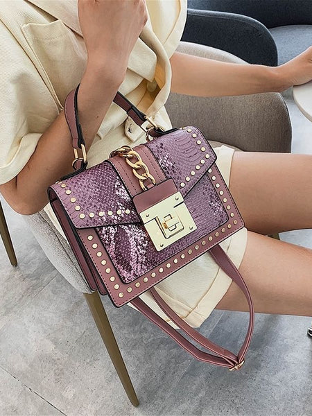 Serpentine Shoulder Bag - Opulent Empire