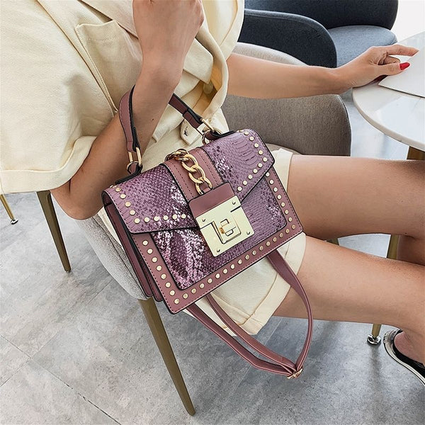 Serpentine Shoulder Bag - Opulent Empire