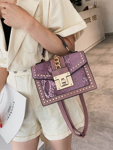 Serpentine Shoulder Bag - Opulent Empire