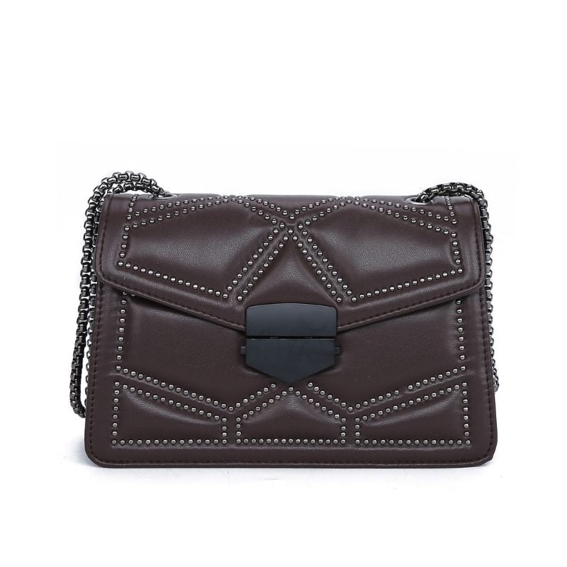 Modish Quilted Shoulder Bag - Opulent Empire