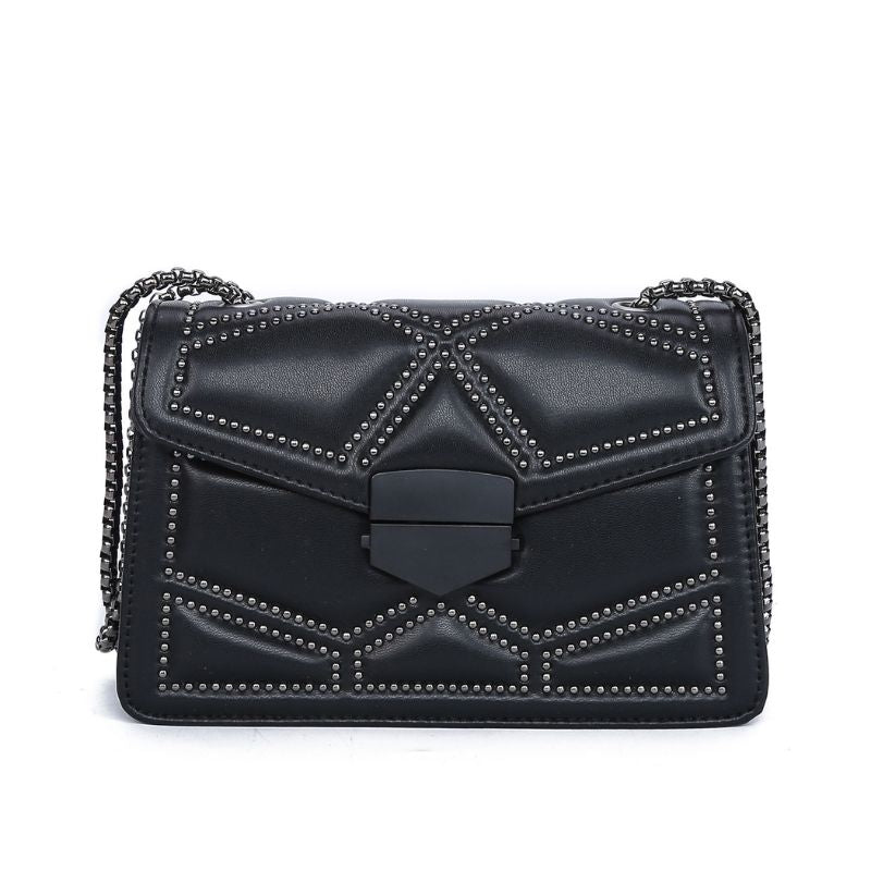 Modish Quilted Shoulder Bag - Opulent Empire
