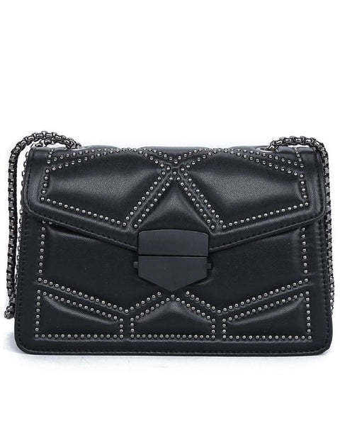 Modish Quilted Shoulder Bag - Opulent Empire