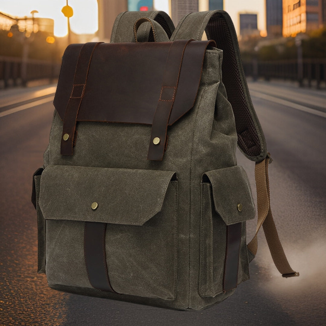 Upton™ — Casual Outdoor Travel Backpack Men's Statement Handbag, alternate view 5