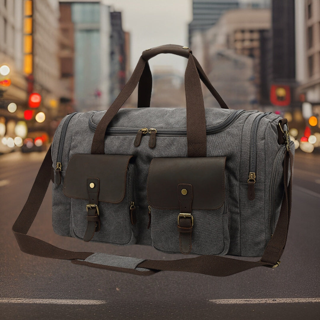Victor™ — Premium Canvas Travel Bag, alternate view 4