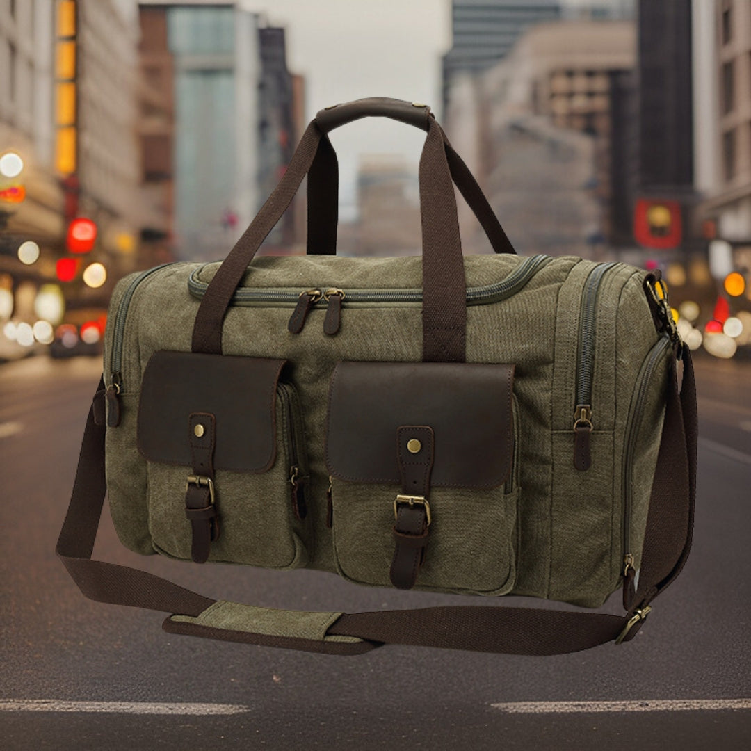 Victor™ — Premium Canvas Travel Bag, alternate view 5