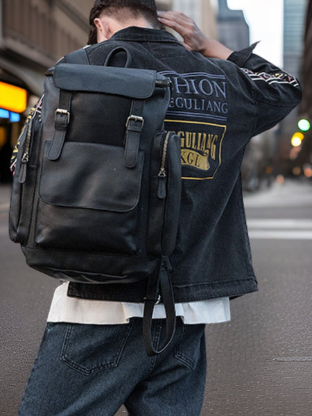 Wyatt™ | Exquisite Leather Backpack