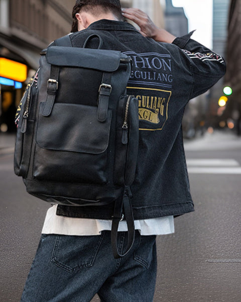 Wyatt™ | Exquisite Leather Backpack