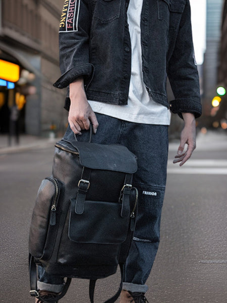 Wyatt™ | Exquisite Leather Backpack