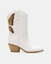Beast Fashion Butterfly Cut Detail Point Toe Boots - Opulent Empire