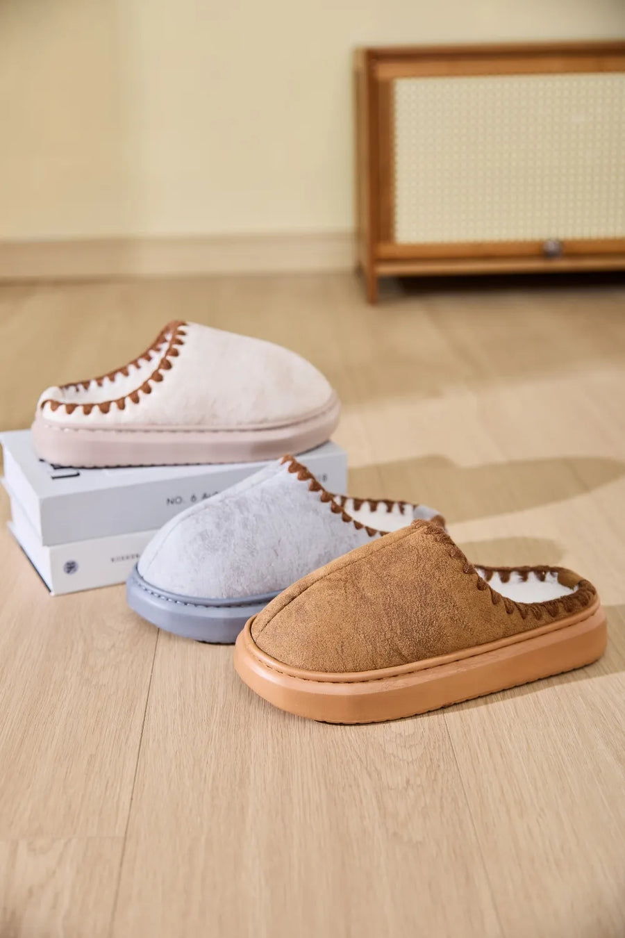 Winter Marino — Thermal Round Toe Platform Slippers Fashion Footwear, alternate view 2