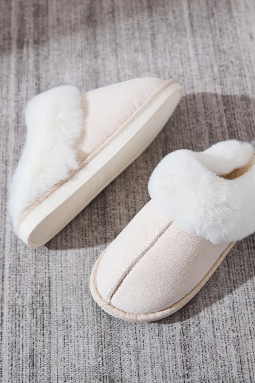 Cove Sorrento — Faux Fur Round Toe Slippers Fashion Footwear, alternate view 14