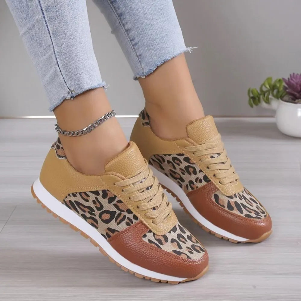 Nova Allegra — Printed PU Leather Athletic Shoes, alternate view 4