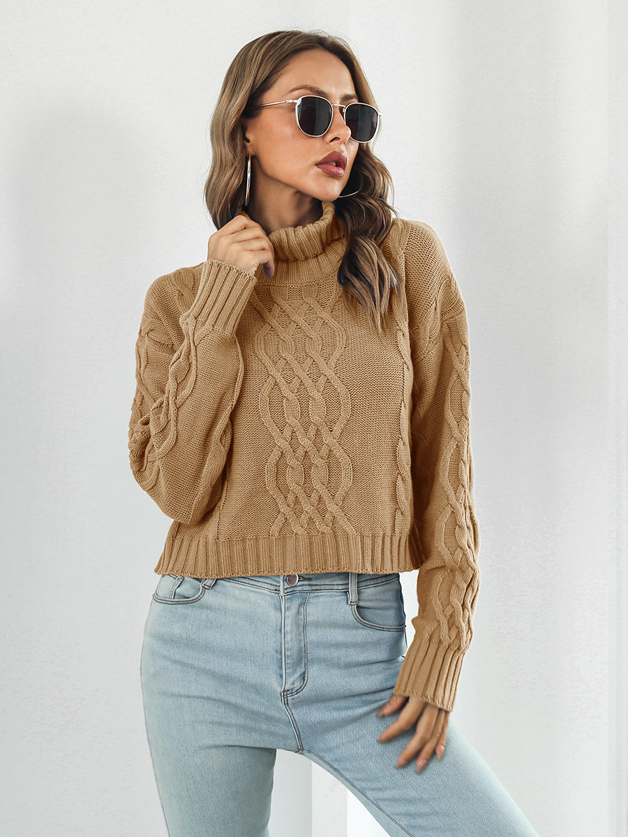 Vale Rivière — Turtleneck Dropped Shoulder Sweater, alternate view 3