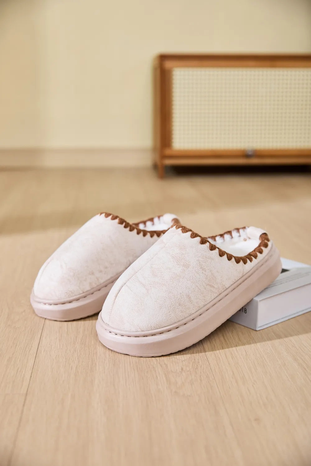 Winter Marino — Thermal Round Toe Platform Slippers Fashion Footwear, alternate view 10