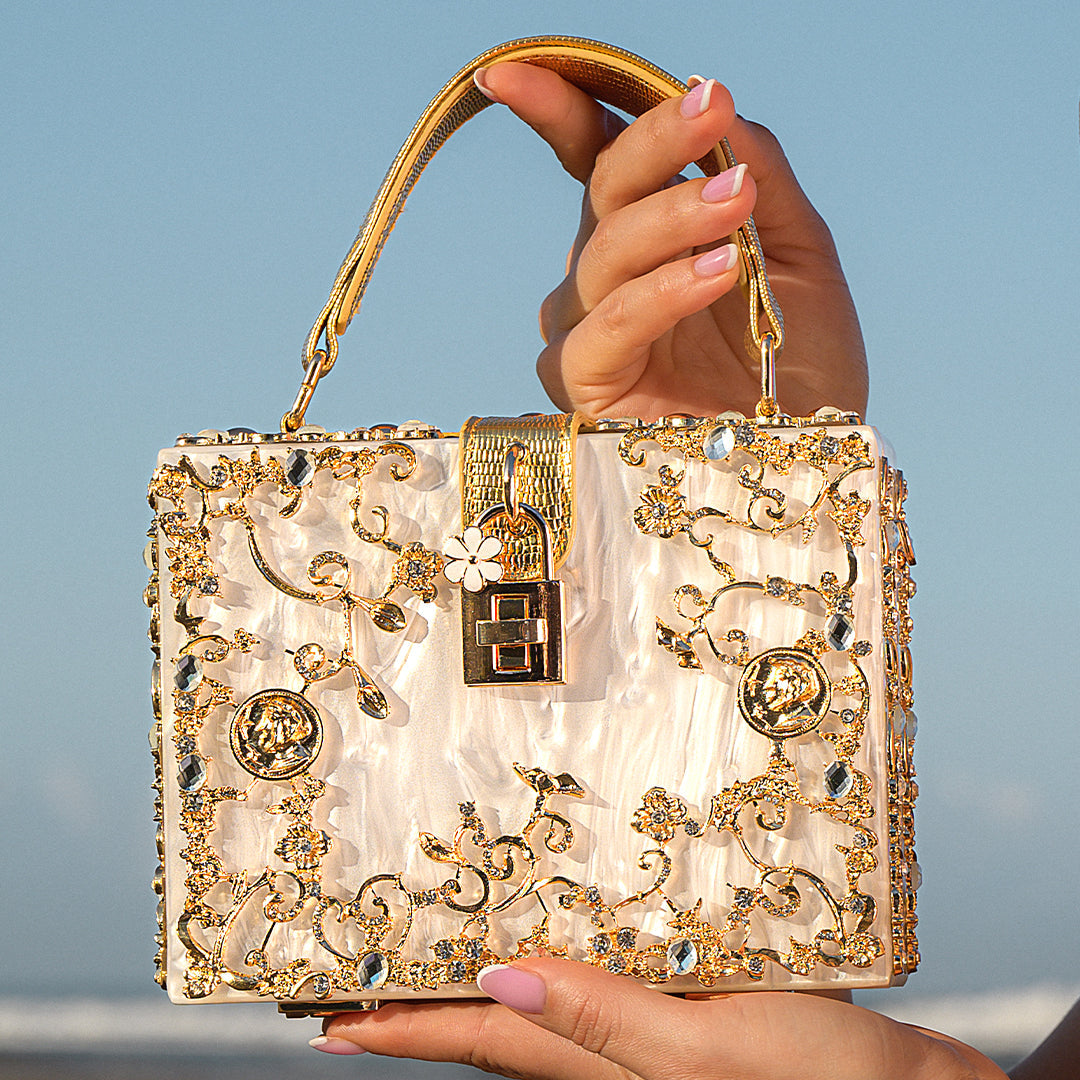 Nova Montclair — Acrylic Box Handbag, alternate view 4