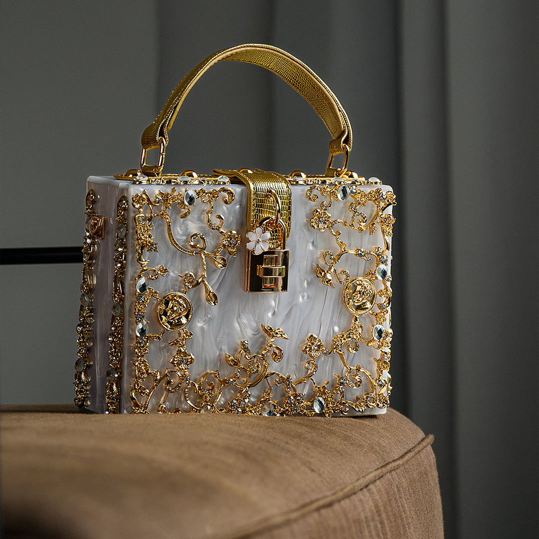 Nova Montclair — Acrylic Box Handbag, alternate view 5